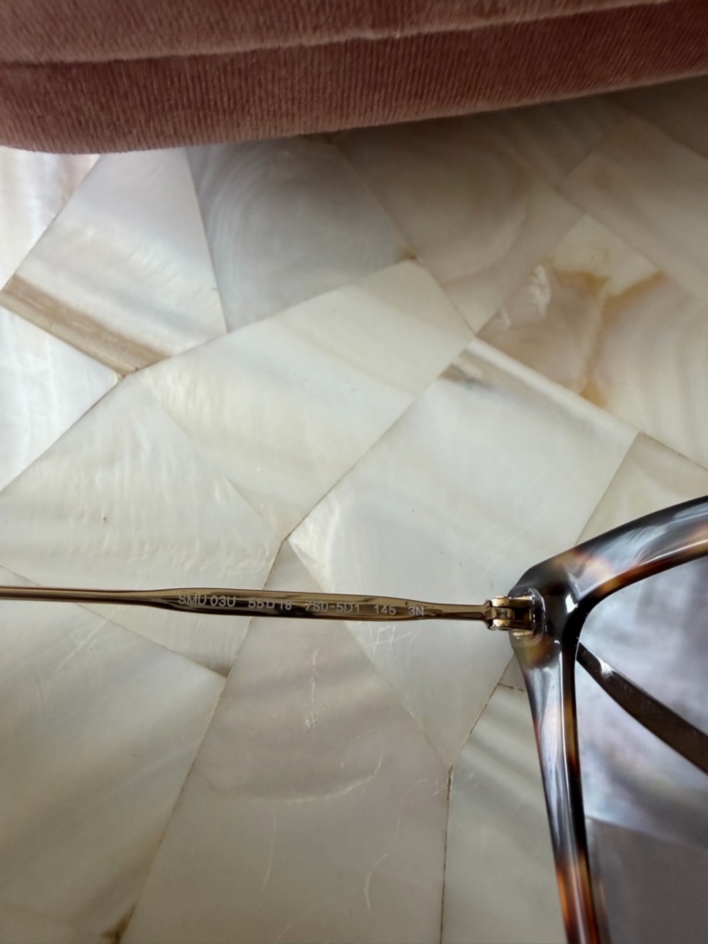 Miu Miu Tortoiseshell Cat-Eye Sunglasses with Brown Lenses - Picture 3 of 3